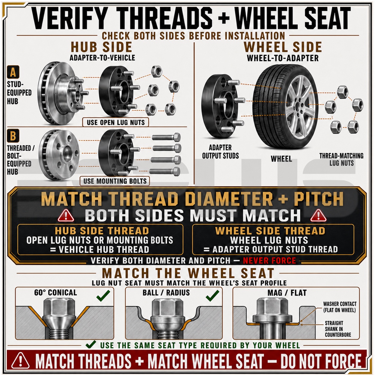 Wheel adapters